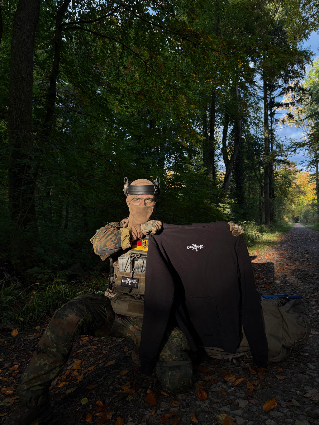 The German Infantry basic boxy Hoodie