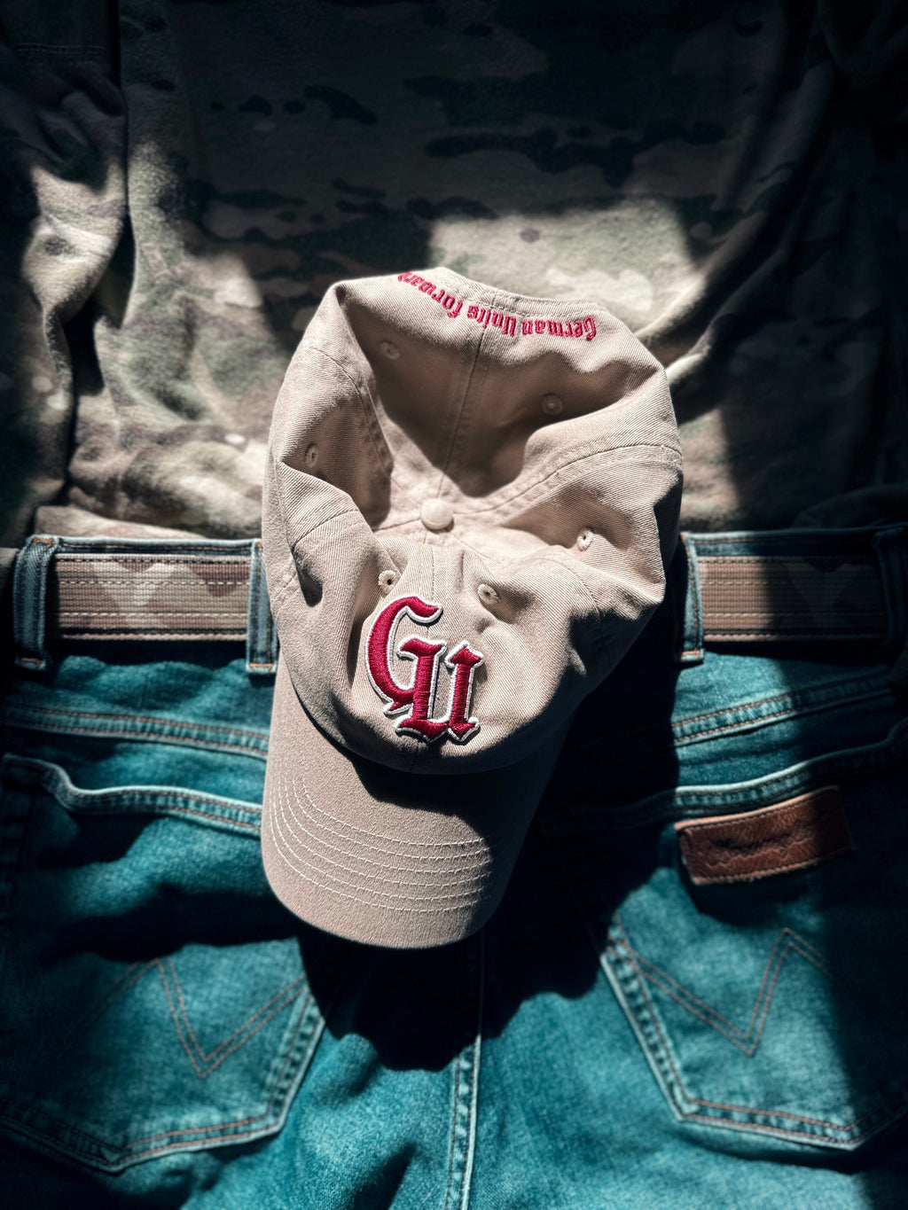 German Units Forward Dad Cap