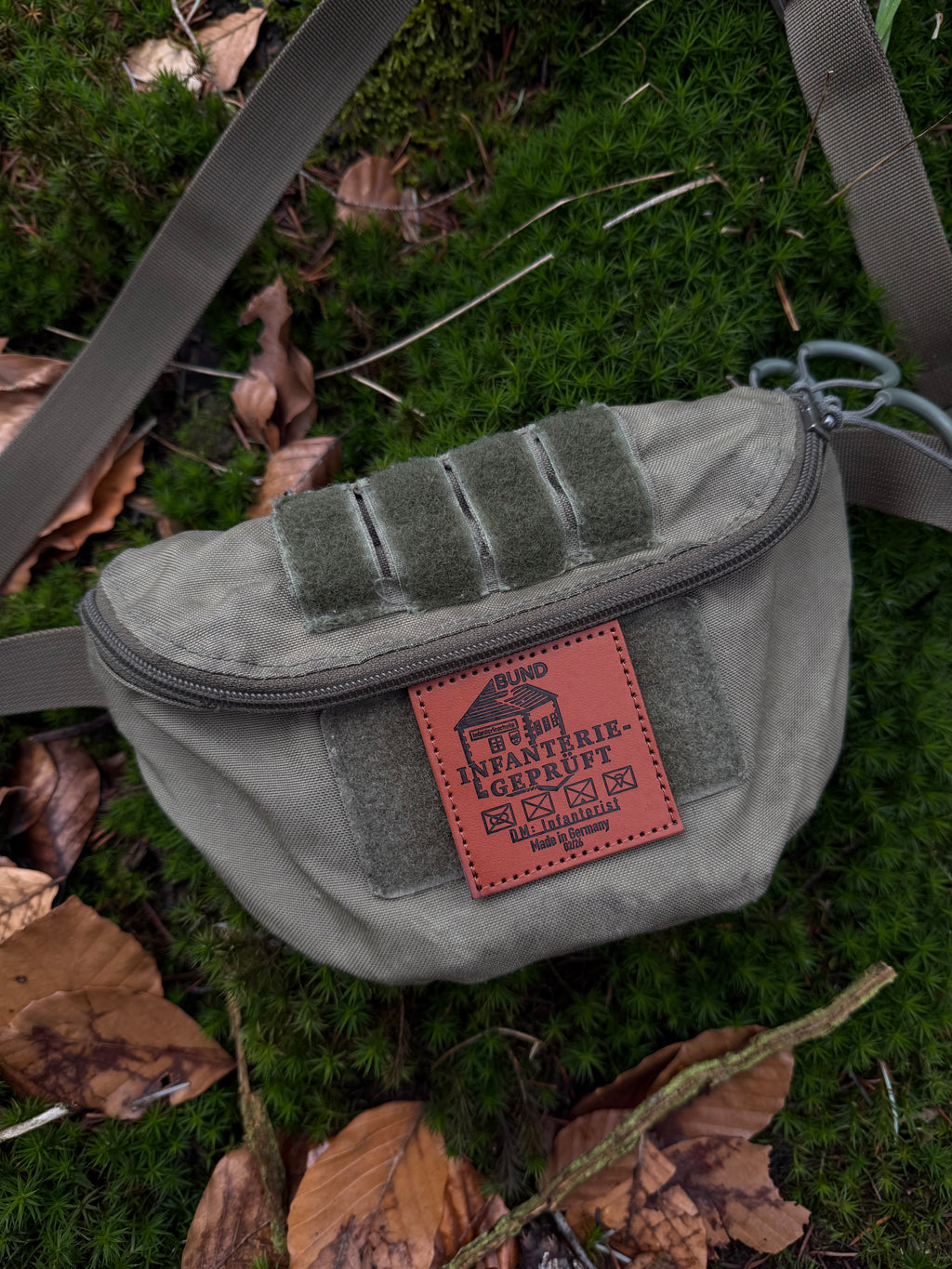 Infanteriegeprüft Leder-Patch