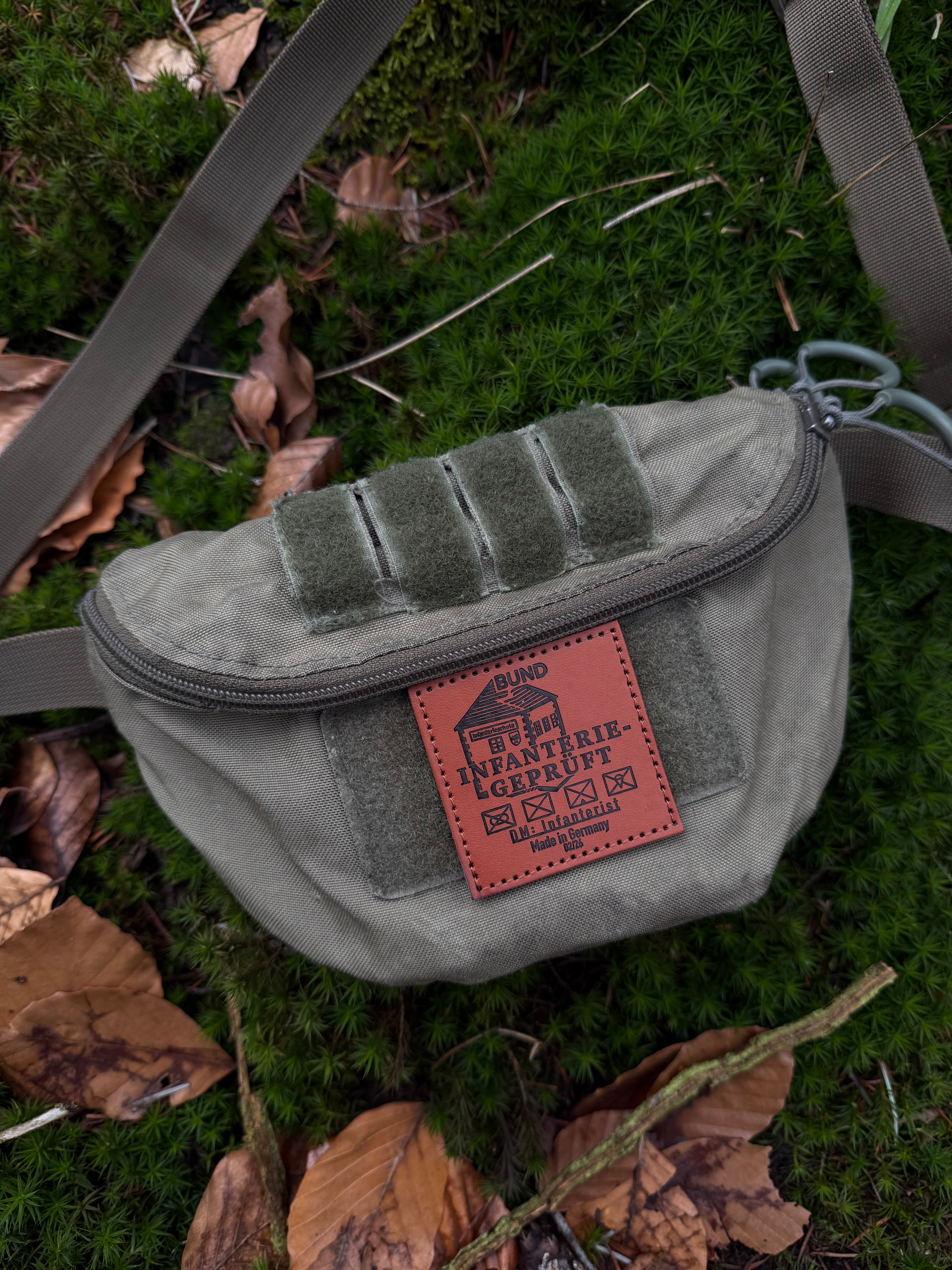 Infanteriegeprüft Leder-Patch