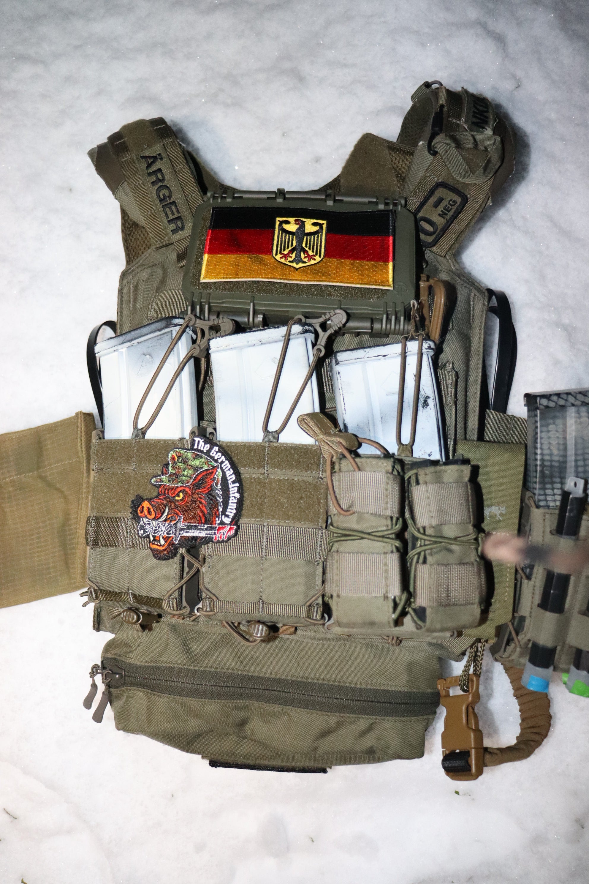 Günni Grünlitze Maskottchen